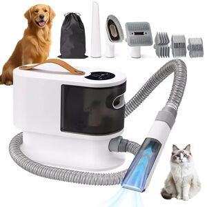 Dog Grooming Vacuum & Dog Grooming Kit, Dog Vacuum for Shedding Grooming, Pet Gr